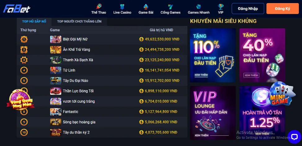 Thể Thao VIP nohi90 win